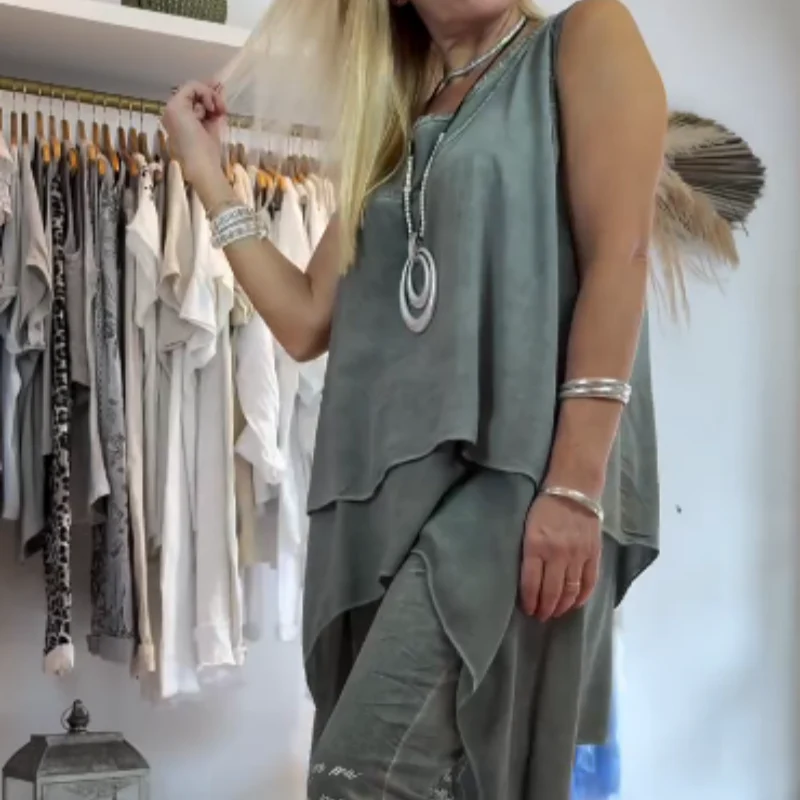 🌸Spring Specials🌸 Women’s Casual High Low Hem Tank Tops