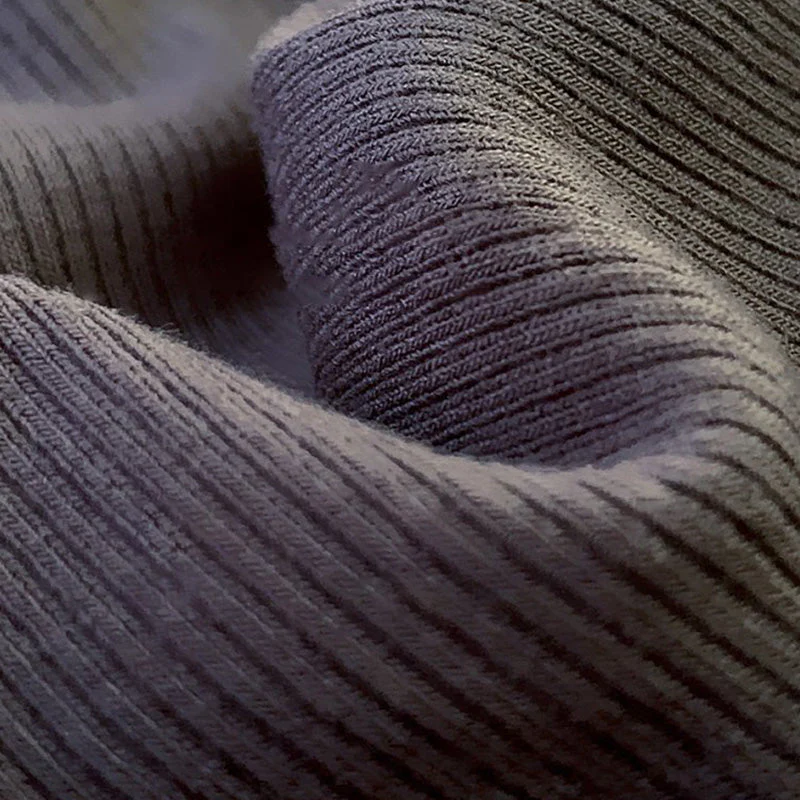 High Split Loose Long Knitted Sweater