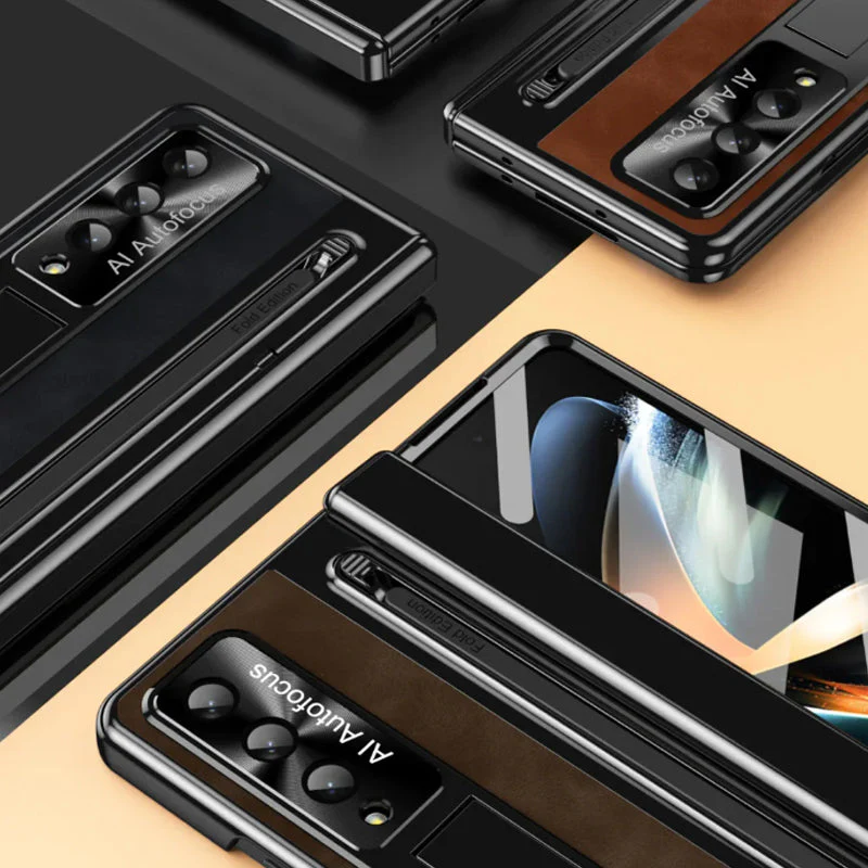 All-in-one Anti-fall Protective Phone Case with Film for Samsung ZFold4/5（Free Stylus）