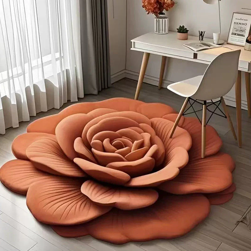 🏠2025 New Product-50% OFF🔥Floral Plush & Diatomaceous Earth Floor Mat✨
