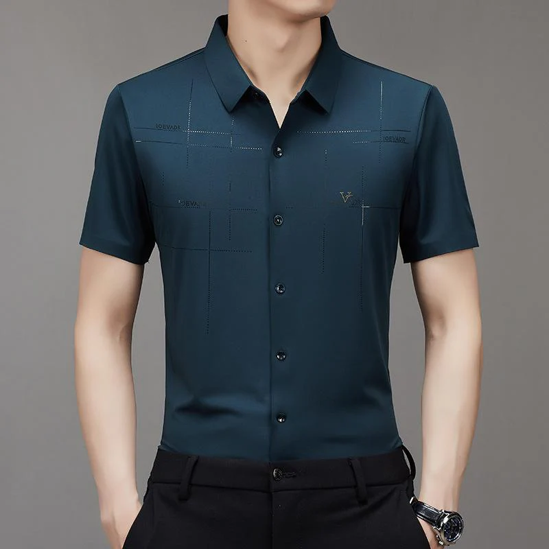 🔥Buy 2 Free shipping🔥🎁Men's Ice Silk Business Shirt