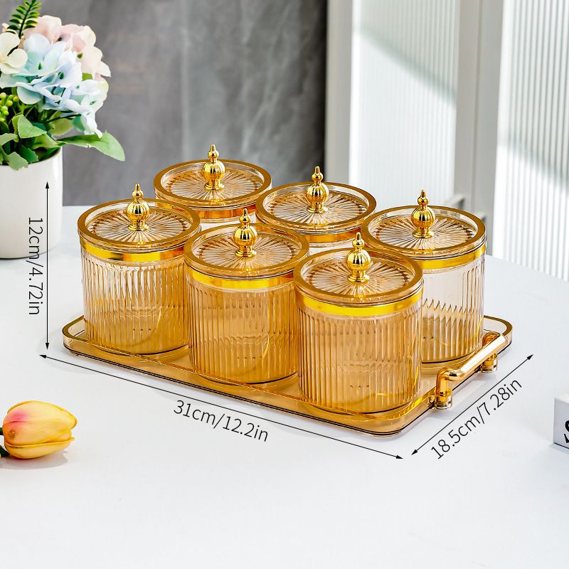 [High-grade Material] Multipurpose Light Luxury Pastry and Nut Sealed Jar