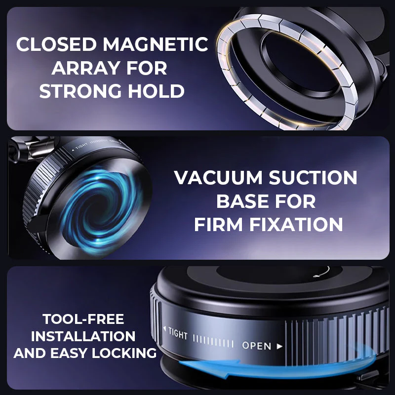 🔥HOT SALE🔥Foldable Magnetic Car Phone Holder