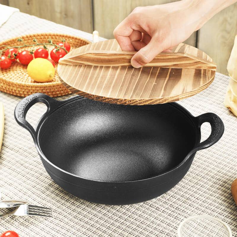 🔥Hot Sale 50% Off🔥Uncoated Thick Iron Pot