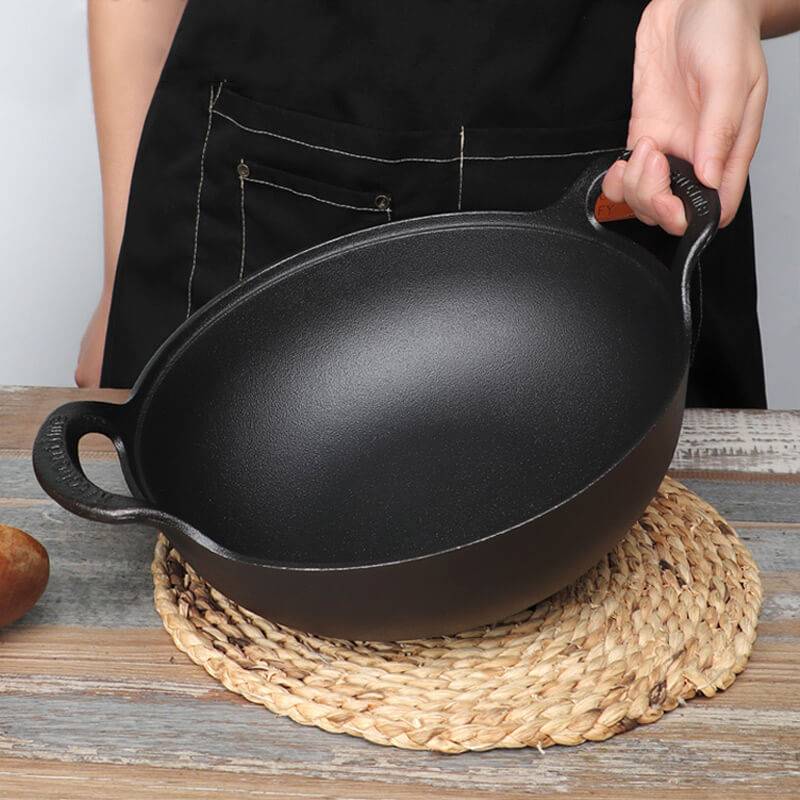 🔥Hot Sale 50% Off🔥Uncoated Thick Iron Pot