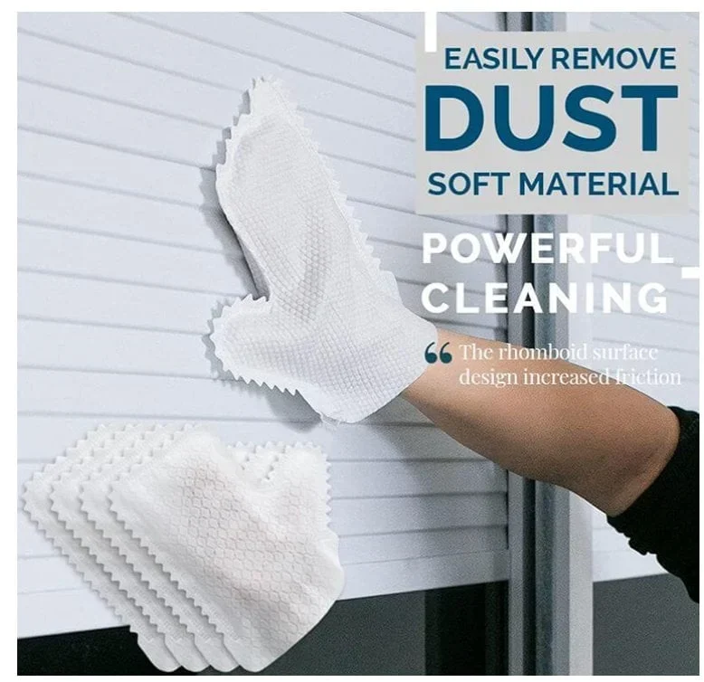 🔥Christmas Hot Sale -20 Pcs Set Dust Removal Gloves (🎁Buy 2 get 1 free now)