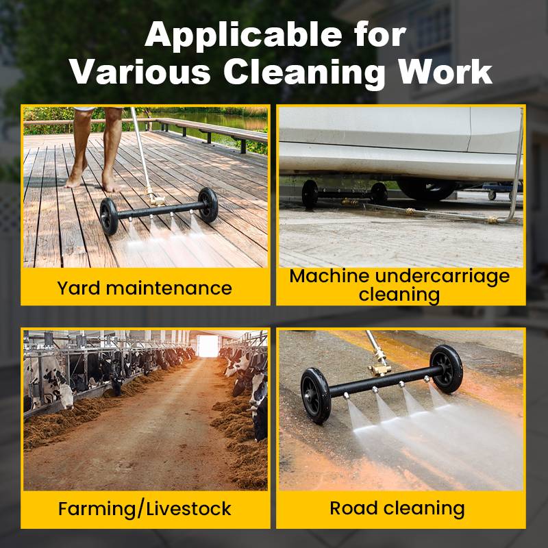 🔥2025 Hot Sale 50% OFF🔥Undercarriage Pressure Cleaner Water Broom