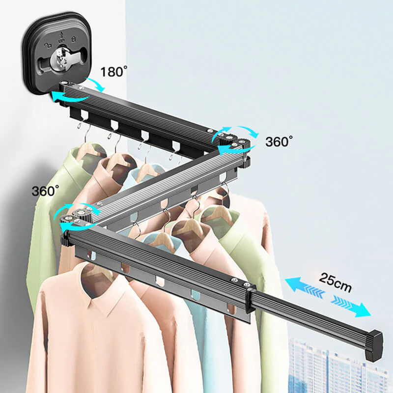 🔥🔥Space Saving🔥🔥-DryNyst folding wall-mounted clothes dryer🏡