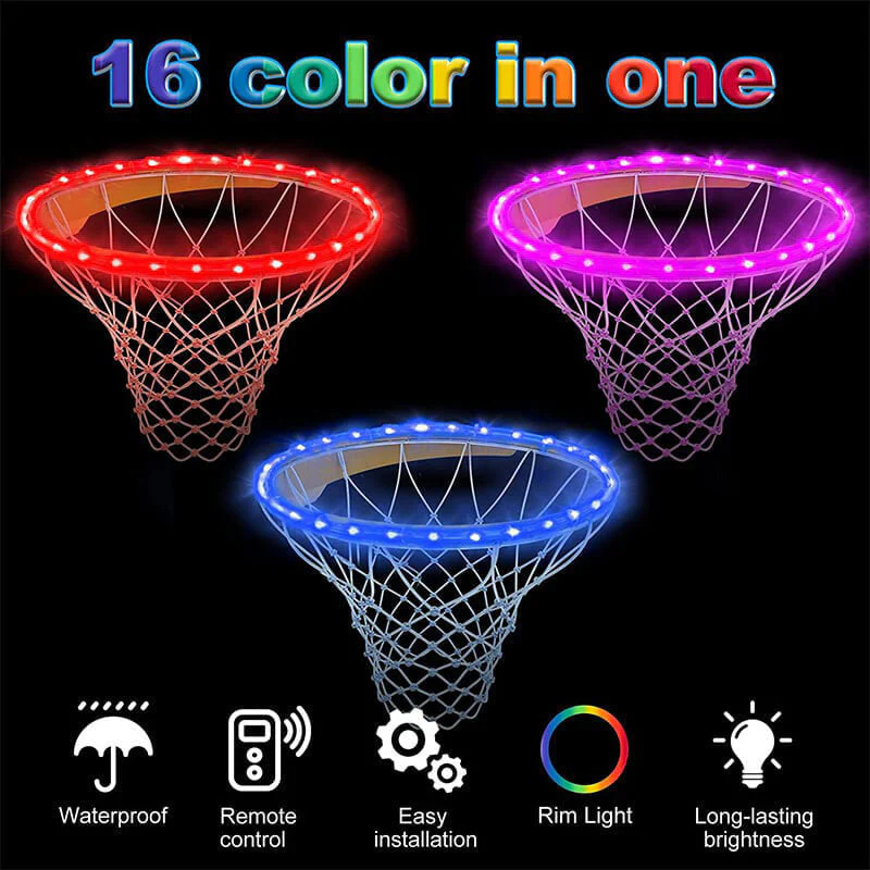 LED Light Basketball Hoop