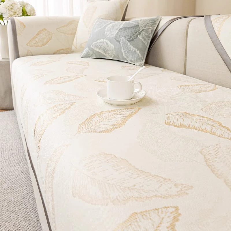 🔥50%OFF🔥Universal Luxury Leaf Pattern Lightweight Sofa Cushion