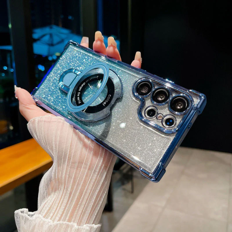 🔥🔥Magnetic Gradient Glitter Mobile Phone Cases for Samsung S22/23/24🔥