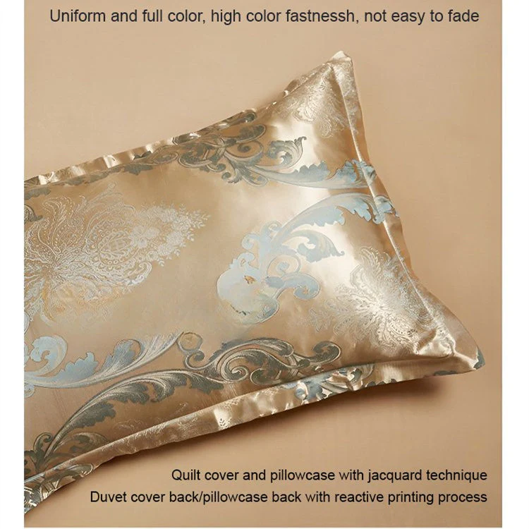 🔥Free shipping🔥 Luxury Satin Jacquard Bedding 4-pices-Set