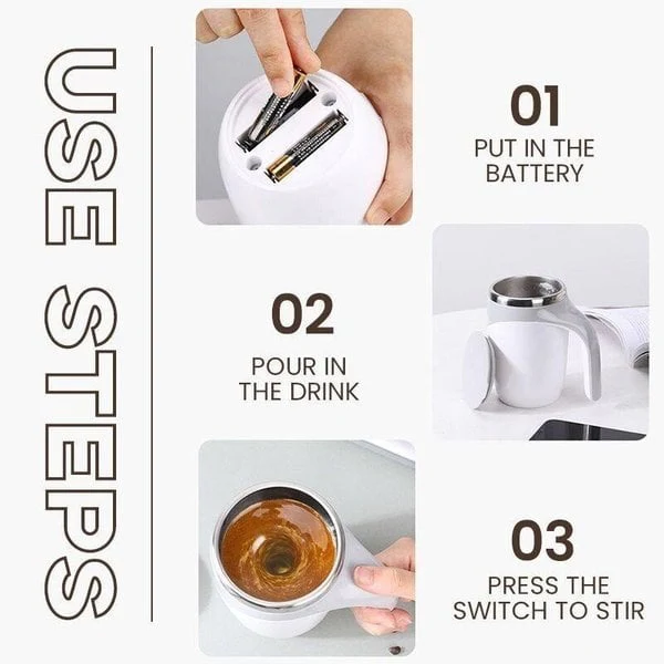 🎁Hot Sale 50% OFF⏳📦Electric Stirring Coffee Mug
