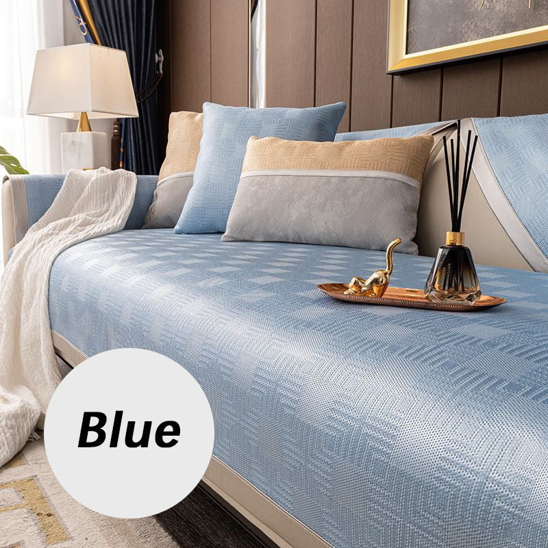 Summer Cooling Sofa & Decorative Pillow Cover