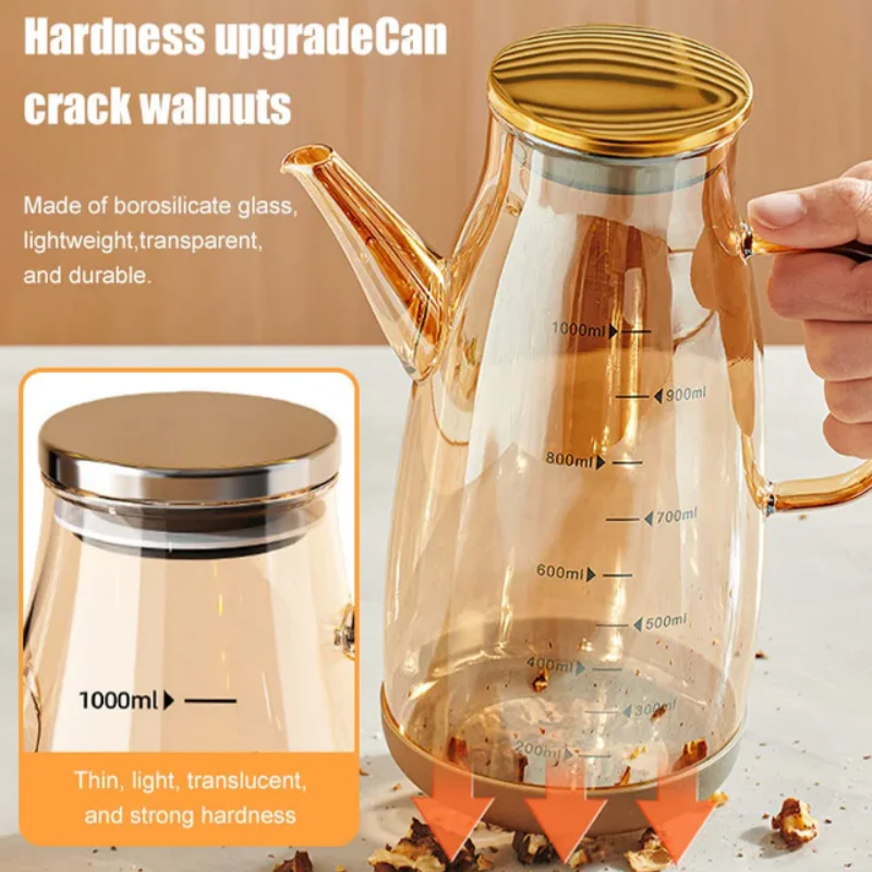 🔥2025 Hot Sale🔥Oil Dispenser Bottle with Drip Free Spout