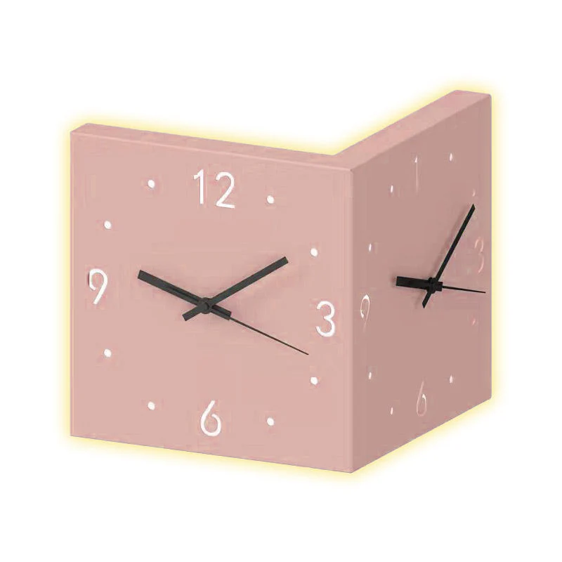 🔥The last day 40% OFF🔥Automatic Induction 3D Double-Sided Corner Wall Clock