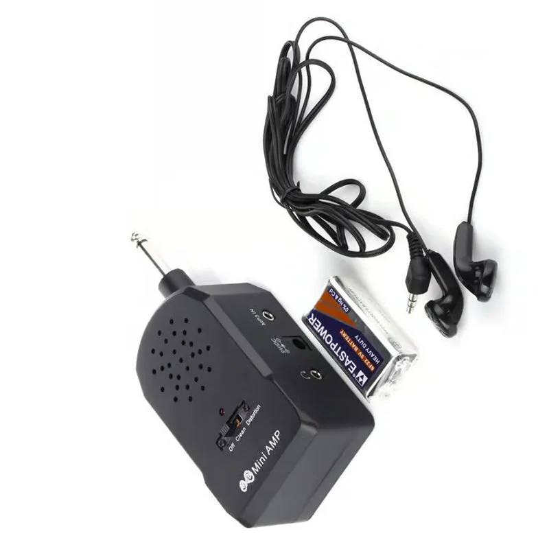 🔥 Mini Guitar Amp Pro 🎸 30W HD Sound 🔊20H Playtime 🔋Busking Ready 🌆