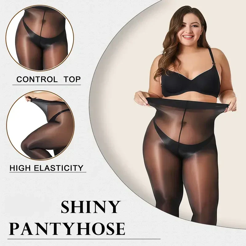 🎁Offer ends when sold out🎉Shiny Sheer Pantyhose for Women