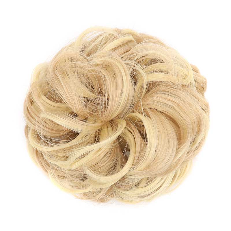 🔥Voluminous Synthetic Bun Wig with Adjustable Clip