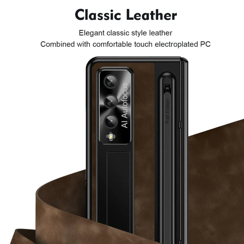 All-in-one Anti-fall Protective Phone Case with Film for Samsung ZFold4/5（Free Stylus）