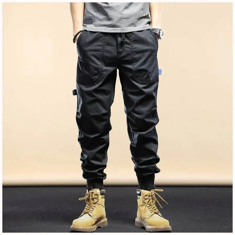 2024 SPRING MEN'S DISTRESSED SLIM FIT BIKER PANTS👖