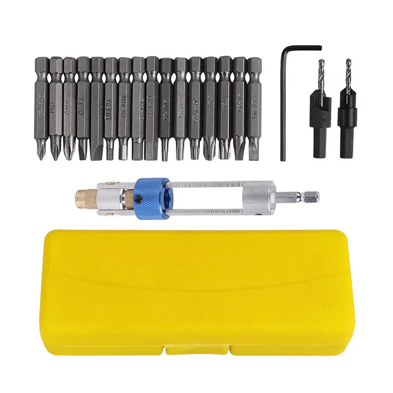 🔥20-PCS High-Speed Steel Power Drill Bit Set