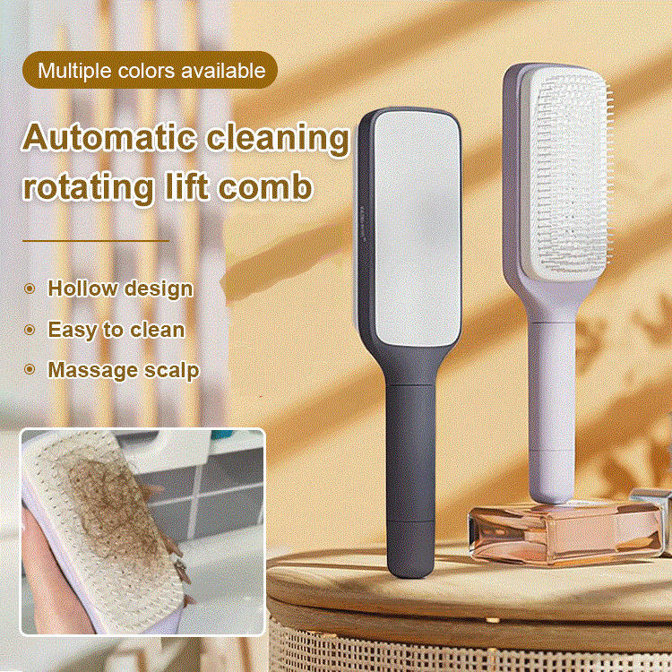 Automatic Cleaning Rotating Lifting Comb