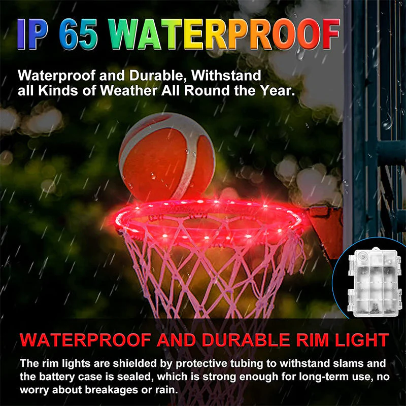 LED Light Basketball Hoop