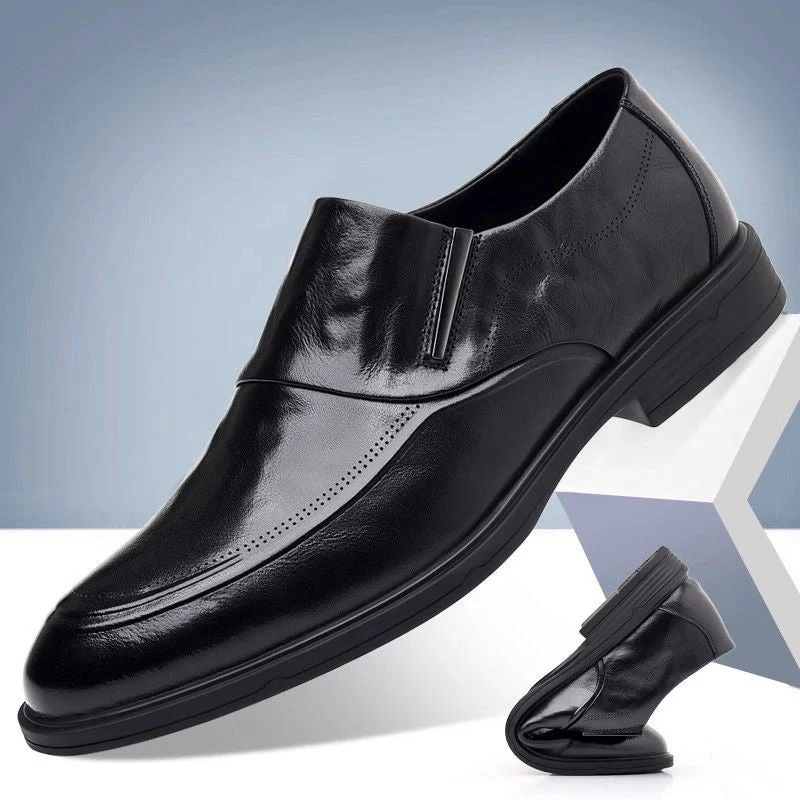 🔥New Year Specials🔥Men's Business Casual Slip-On PU Leather Shoes