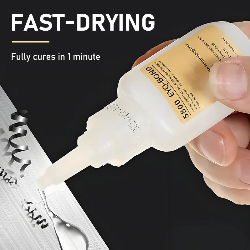 ⏳🔥 Limited supply, 50% off while supplies last! 🏡Multi-Purpose Power Quick-Dry Welding Adhesive