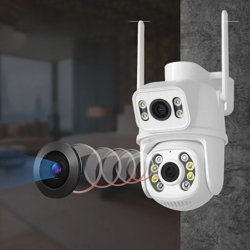 🔥Hot Sale🔥Dual Lens Night Vision HD Security Camera（50% OFF）