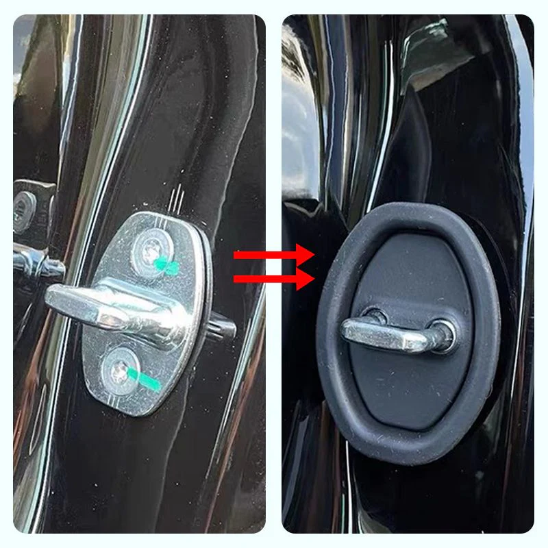 🔥HOT SALE 50% OFF🔥Car Door Lock Silicone Cover - Sound Dampening Pad