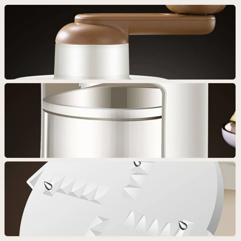 Manual ice crusher set