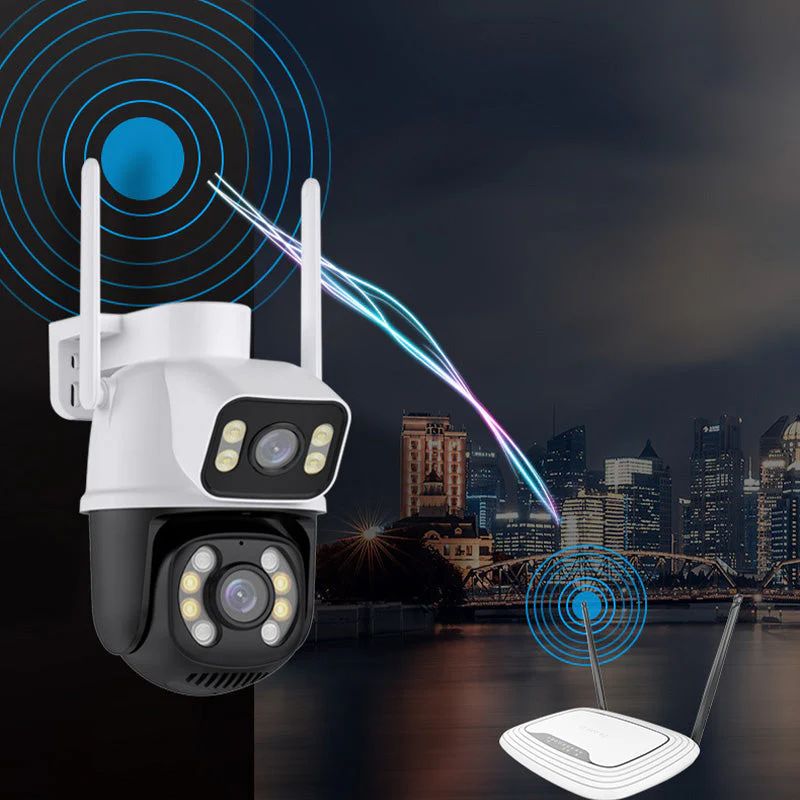 🔥Hot Sale🔥Dual Lens Night Vision HD Security Camera（50% OFF）