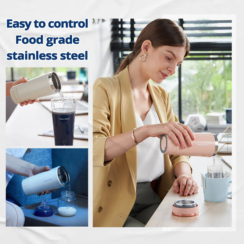 🌈New Products 50% Off Sale🌈 Portable Electric Heating Water Vacuum Cup