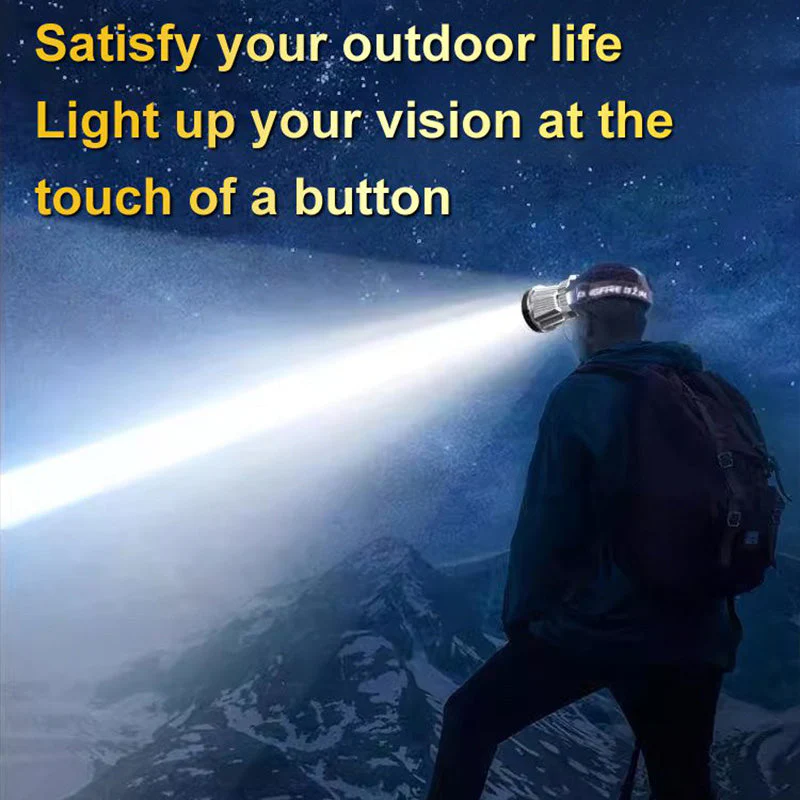 💡💡💡HOT SALE - 49% OFF🔥Rechargeable Outdoor Super Bright LED Headlamp💡💡💡