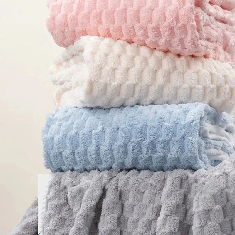 🔥Clouds Coral Velvet Bath Towel