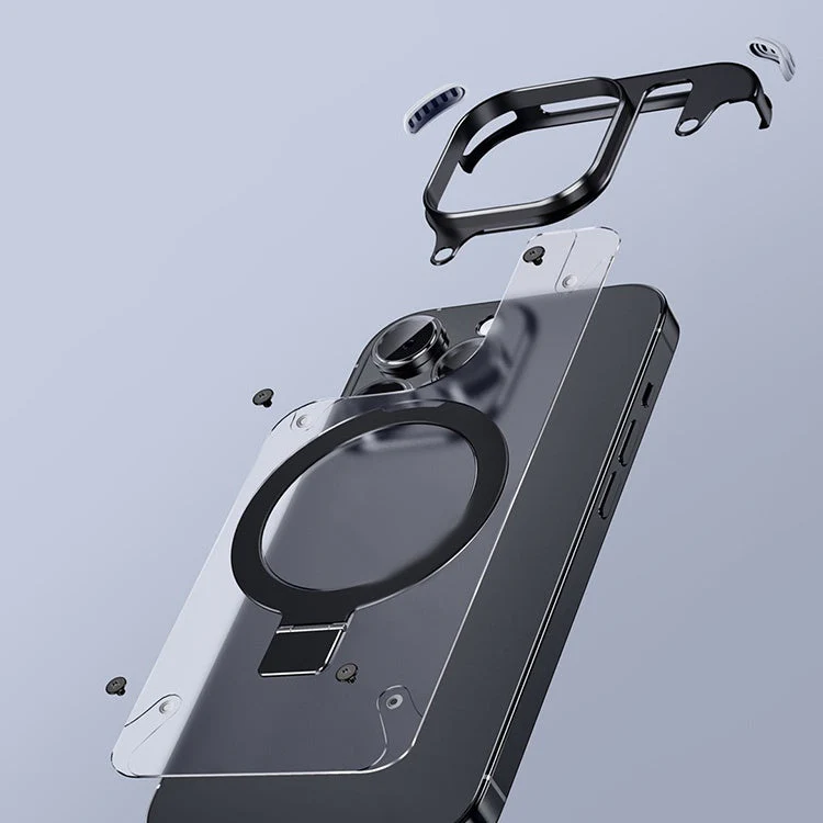 🎅Christmas Offers🎅Magnetic Metal Anti-Fall Protective iPhone Case