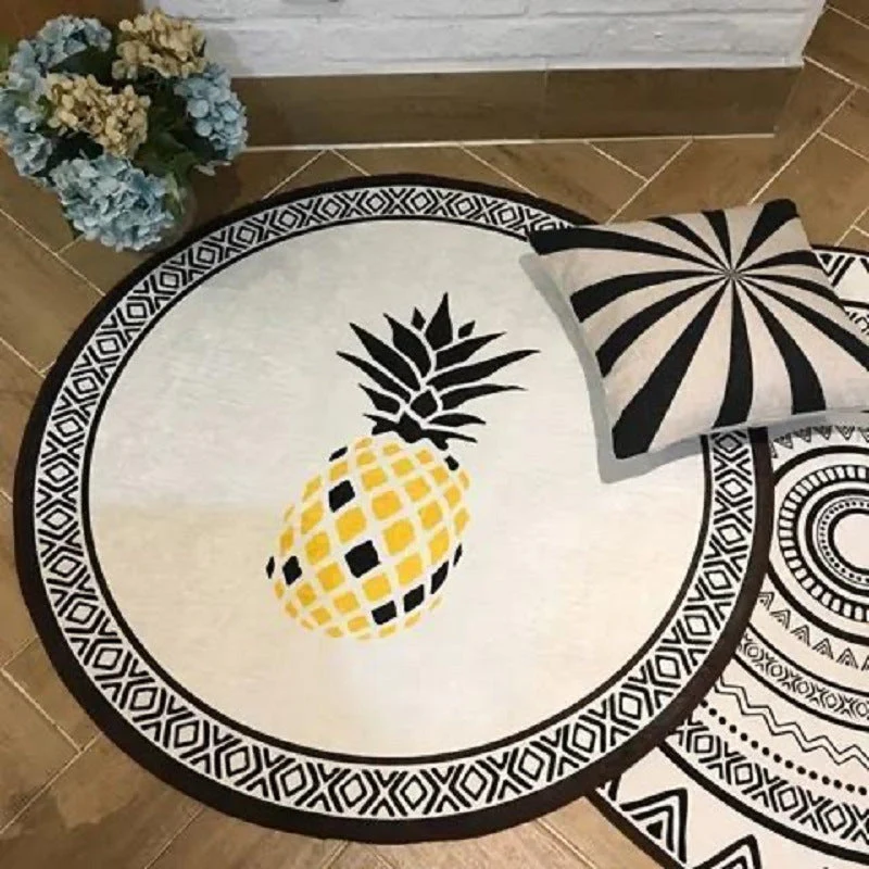🎊Christmas Sale - 50% Discount🎊Geometric Round Absorbent Non-Slip Floor Mat