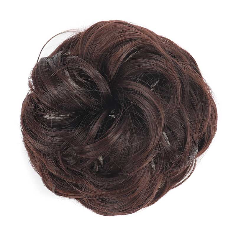 🔥Voluminous Synthetic Bun Wig with Adjustable Clip