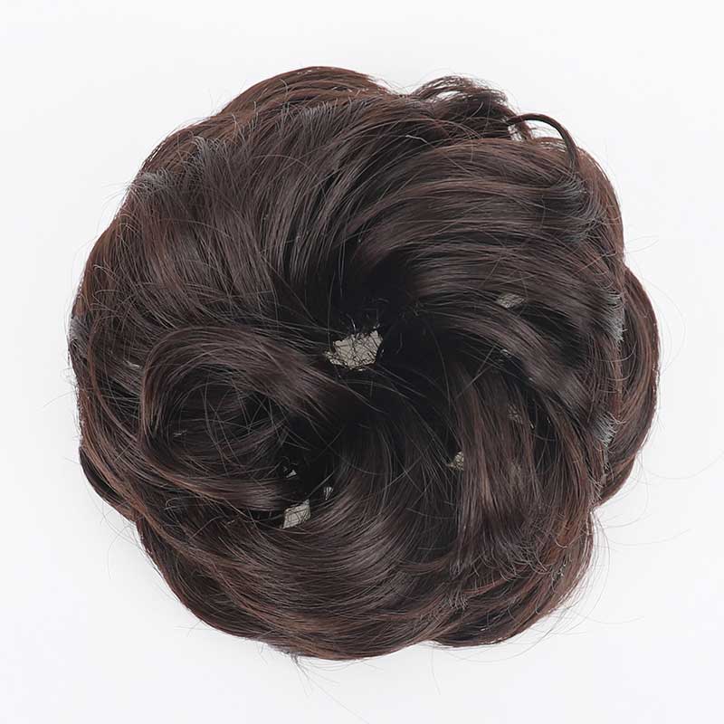 🔥Voluminous Synthetic Bun Wig with Adjustable Clip