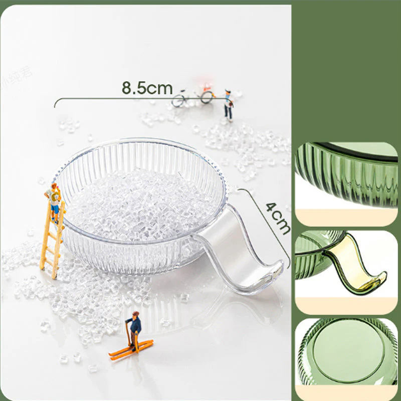 🧑‍🍳🧑‍🍳Kitchen Essentials🍽️ Clear Small Dipping Dish with Handle