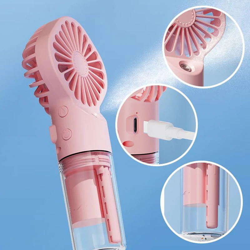 🔥Portable Handheld Humidifier Fan