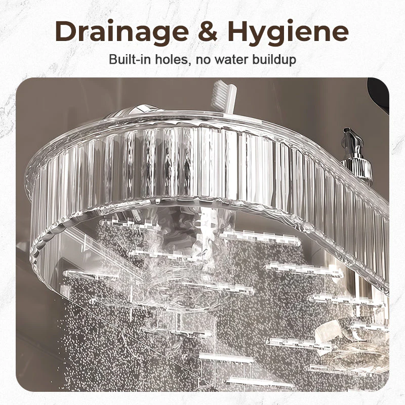 🎁 Limited stock available—grab yours now!🔥Universal Removable Faucet Storage Rack