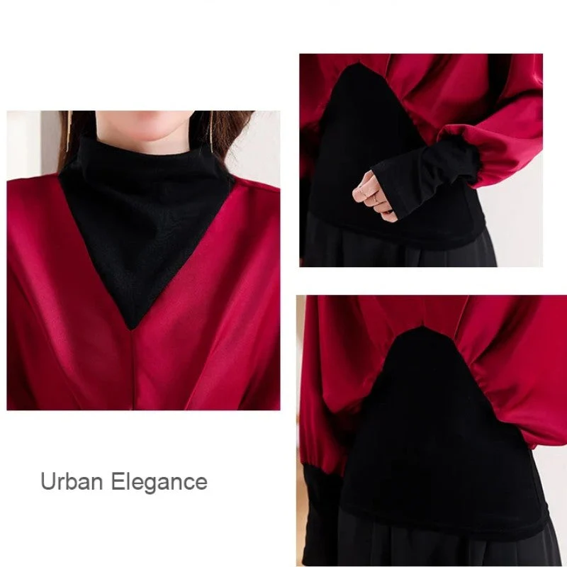 [Gift For Women] Women's Chic Fake 2-piece Top