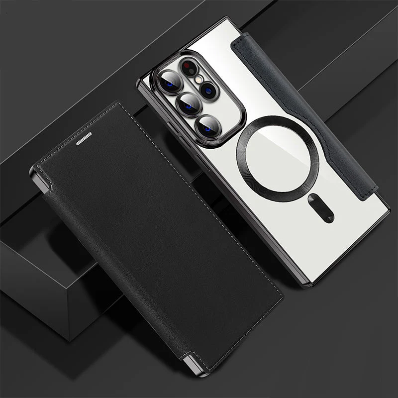 [🔥Today's Lowest Price]New Textured Flip Leather Phone Case for Samsung