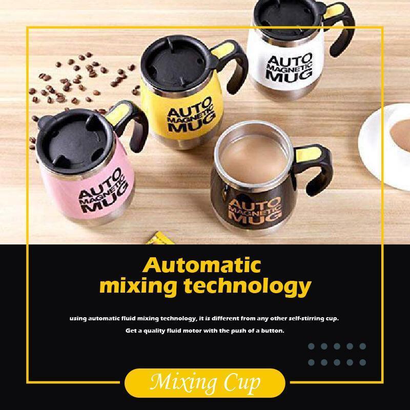 HOT SALE 🔥Stainless Steel Upgrade Magnetized Mixing Cup