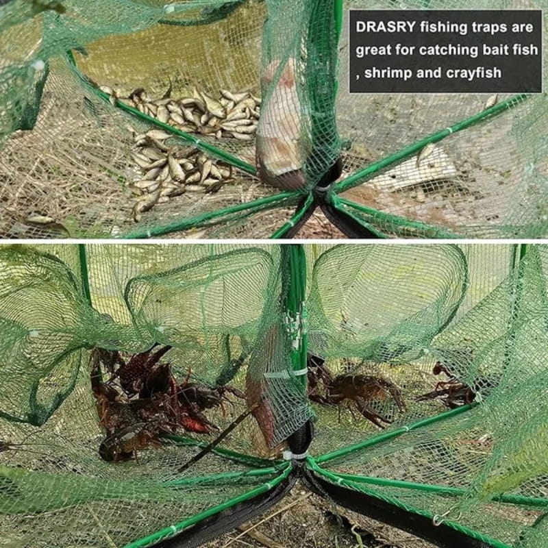 🔥Auto-Foldable Strengthened Fishing Trap Net