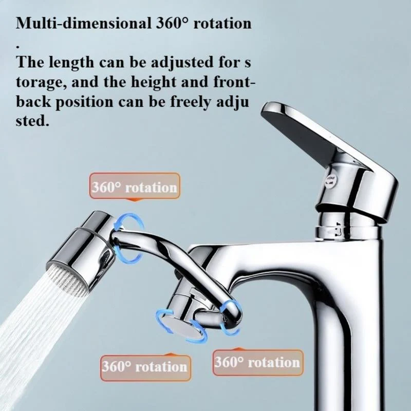 🚰Universal sink faucet✨1080° Rotatable Faucet Aerator Extension