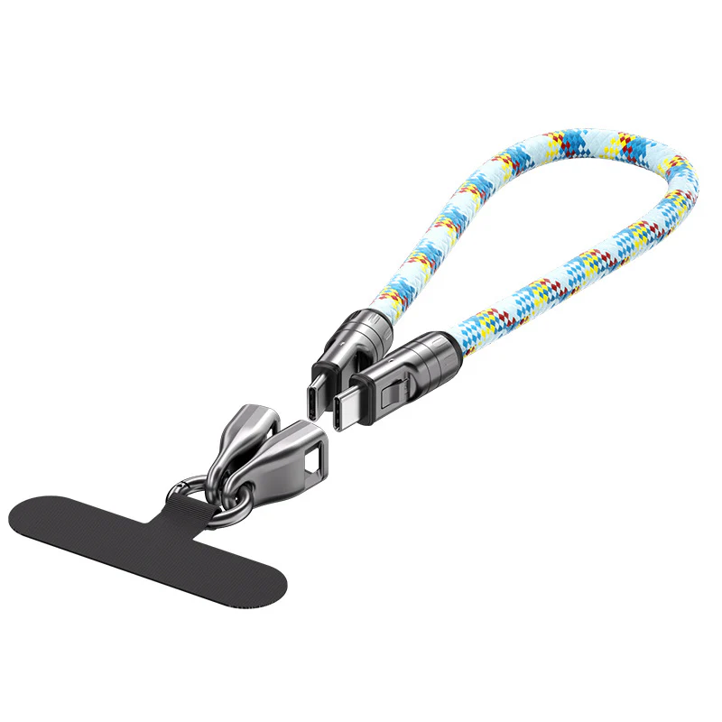 🔥 LAST DAY PROMOTION - 50%OFF 🔥2 IN 1 Cell Phone Lanyard Fast Charging Data Cable